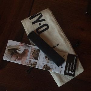 Pony-O with bag and hair idea card